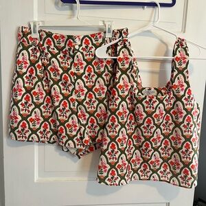 CROSBY by Mollie Burch Vibrant Floral Matching Set (tank/shorts)